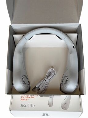 JUSULIFE Life 3 Portable Neck Fan - New Generation 360 Airflow - Open Box